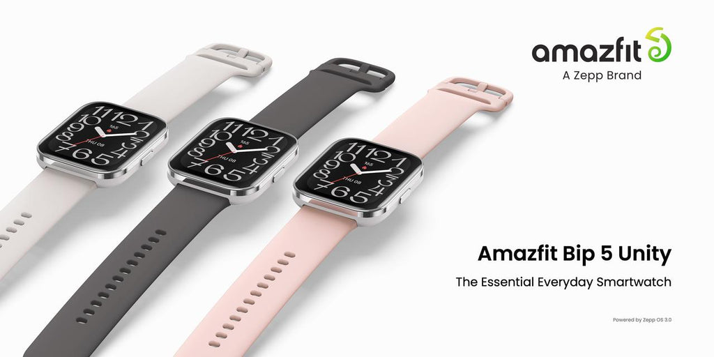 Zepp Health's Amazfit Unveils Bip 5 Unity: Elevating Health and Style Every Step of the Way