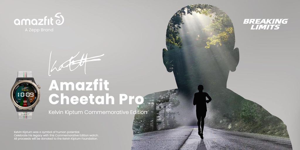 Zepp Health to Honor Marathon Icon Kelvin Kiptum with Amazfit Cheetah Pro Commemorative Edition Watch and Foundation Support