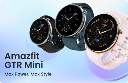 ПРЕДСТАВЛЕН НОВЫЙ AMAZFIT GTR MINI, СОЧЕТАЮЩИЙ В СЕБЕ МАКСИМАЛЬНУЮ МОЩНОСТЬ И СТИЛЬ В ТОНКИХ И ЛЕГКИХ КРУГЛЫХ УМНЫХ ЧАСАХ