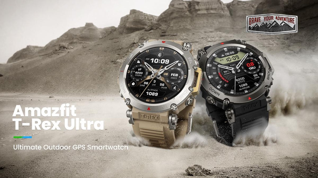NEW AMAZFIT T-REX ULTRA IS LAUNCHED, FOR THE ULTIMATE MULTI-ENVIRONMENT OUTDOOR GPS SMARTWATCH EXPERIENCE