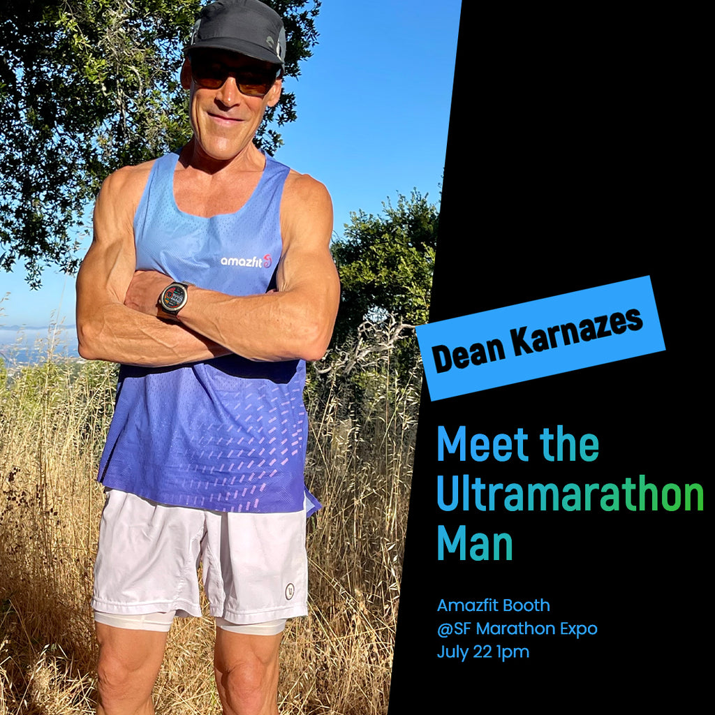 AMAZFIT TEAMS UP WITH ULTRA-MARATHON LEGENED DEAN KARNAZES FOR THE LAUNCH OF AMAZFIT CHEETAH PRO