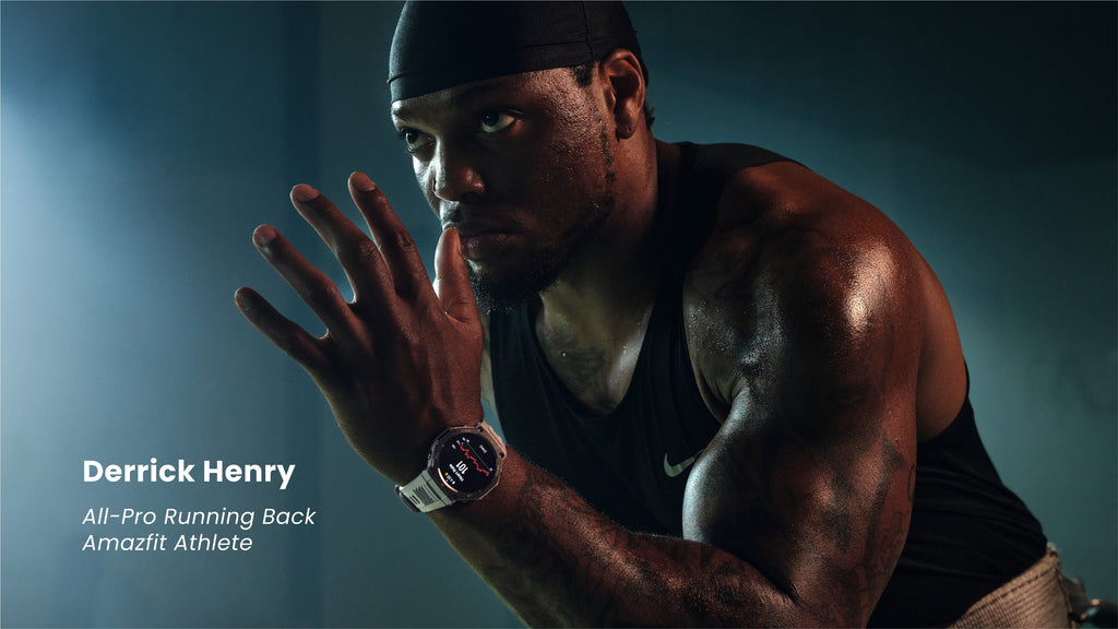 NFL Running Back Derrick Henry Joins Amazfit as Athlete Ambassador
